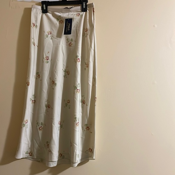 Polo Ralph Lauren Super Chic Slip Satin Pull-On Skirt - Picture 4 of 6